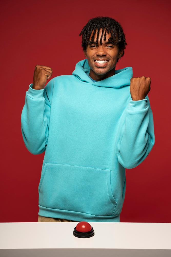 pull-over homme bleu